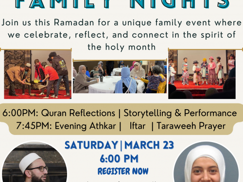 Ramadan Family Iftar March 23rd