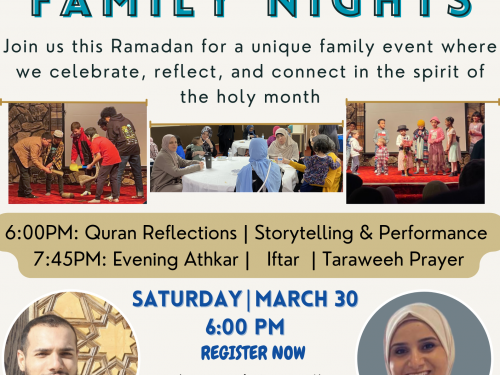 Ramadan Family Iftar March 30th
