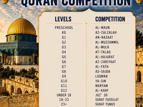 3rd Annual Quran Competition