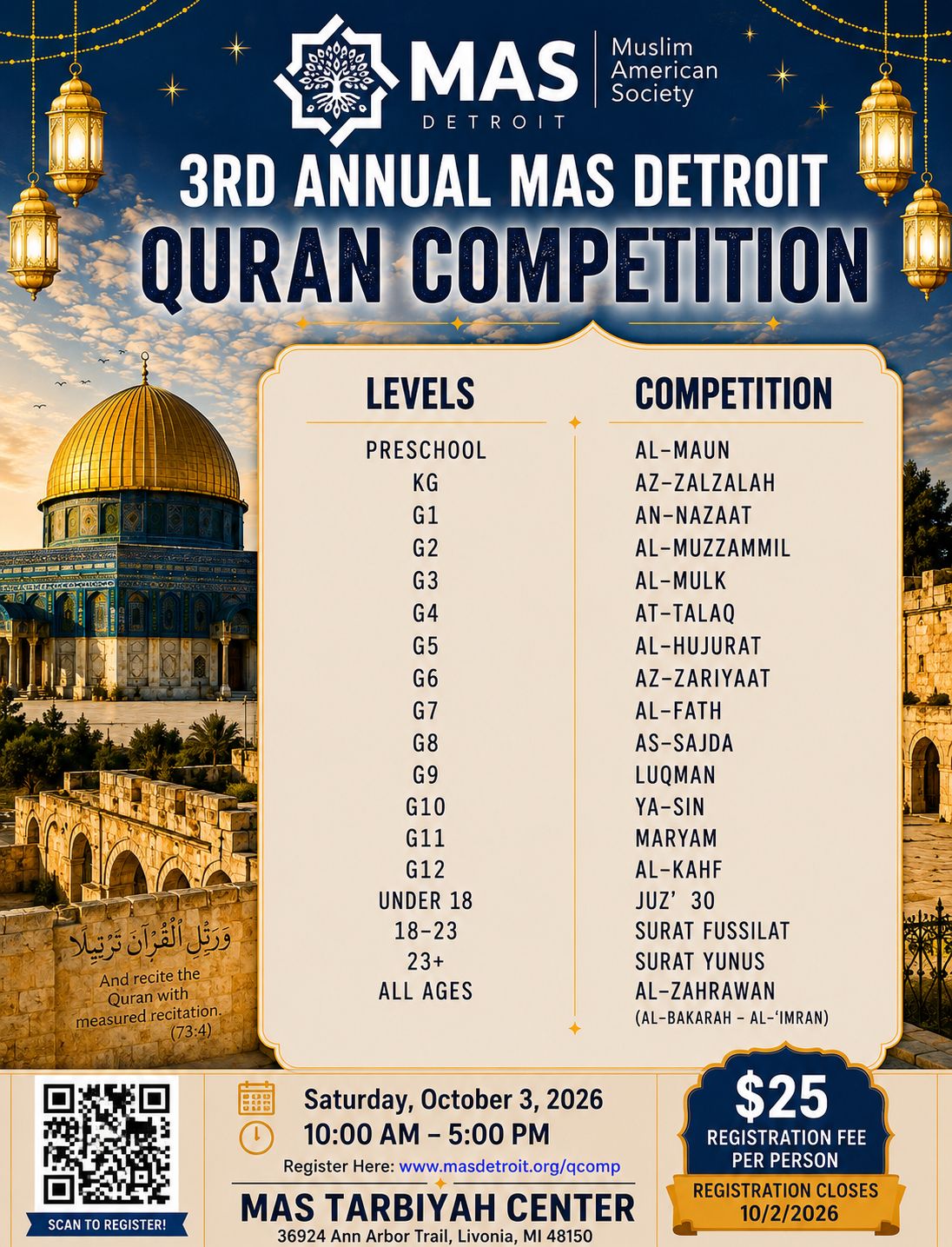 3rd Annual Quran Competition