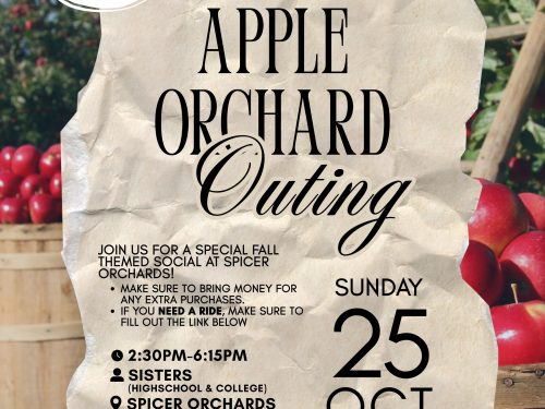 Sisters Apple Orchard Outing